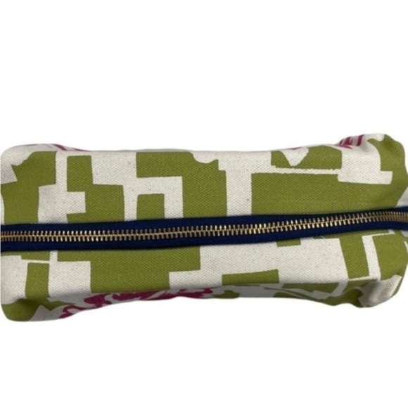 Anthropologie Erin Flett Canvas Cosmetic Bag NWOT - Picture 4 of 7